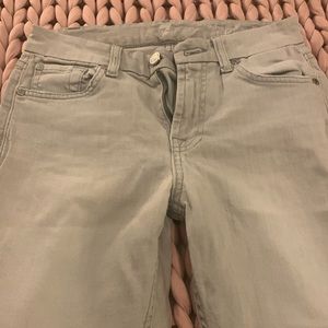Grey 7 for All Mankind denim